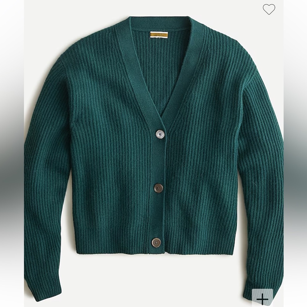 J.Crew 100% Cashmere Cardigan in Size S